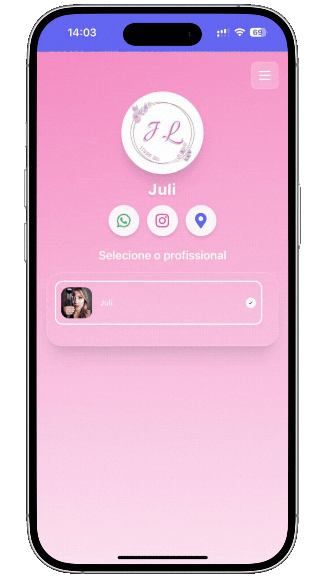 Link de agendamento online